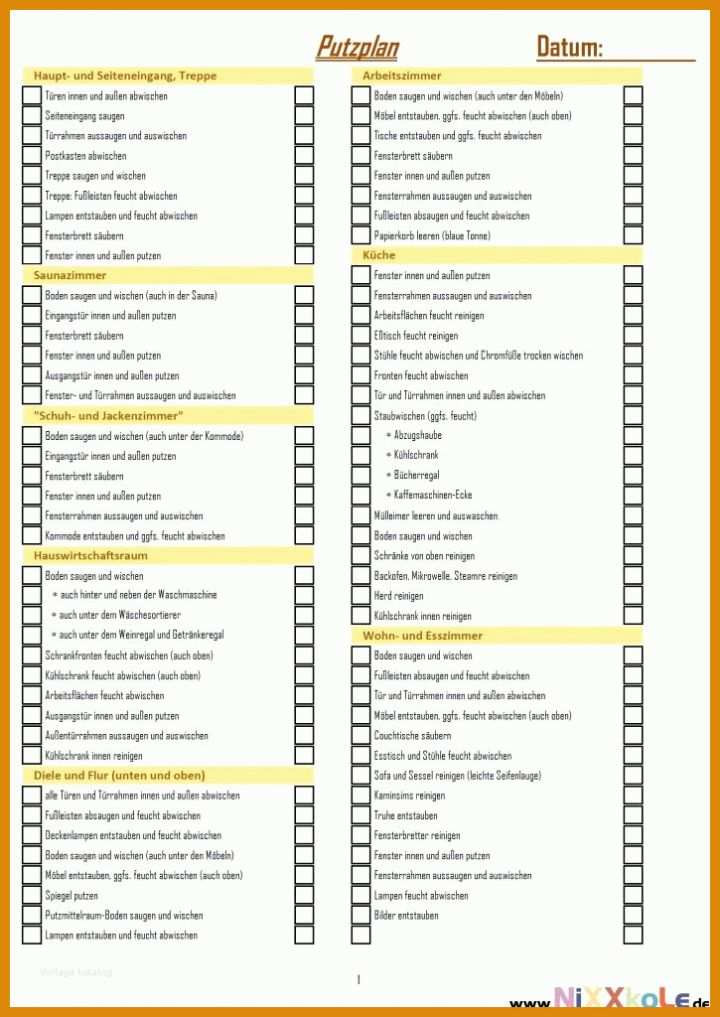 Perfekt Putzplan Haus Vorlage 725x1024