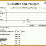 Großartig Reisekostenabrechnung Vorlage Pdf 945x689