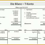 Spektakulär T Konten Eröffnungsbilanz Vorlage 1264x950
