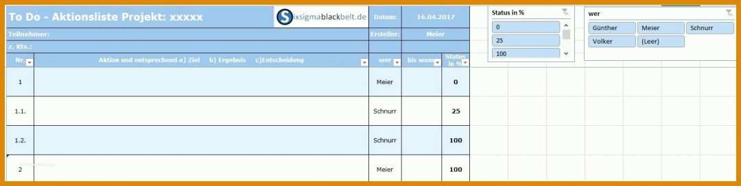 Selten to Do Liste Excel Vorlage Freeware 1544x389