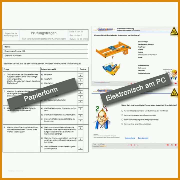 Unterweisung Kranführer Vorlage Jahrliche Unterweisung Kranfuhrer Vorlage Komplett Unterweisung Kranfuhrer Vorlage Angenehm Testfragen Fur