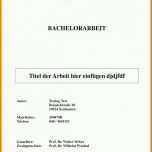 Modisch Vorlage Bachelorarbeit 950x1341