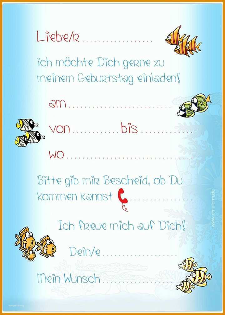 Bemerkenswert Vorlage Geburtstagseinladung Kinder Kostenlos Download 1071x1500