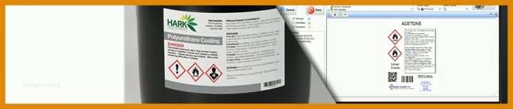 Moderne Chemikalien Etiketten Vorlagen 960x204