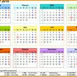 Selten Excel Vorlage Kalender 2019 1577x1163