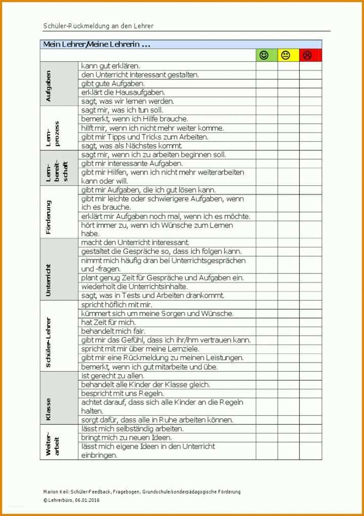 Auffällig Feedback Fragebogen Vorlage 1696x2400