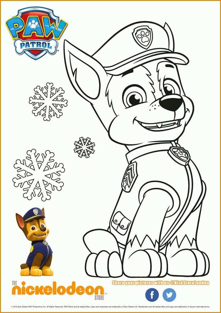 Wunderbar Paw Patrol Vorlage 2489x3532