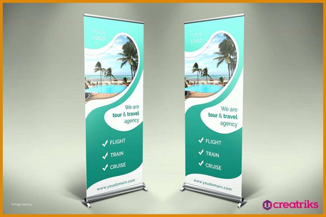 Modisch Roll Up Vorlage Powerpoint 1160x772