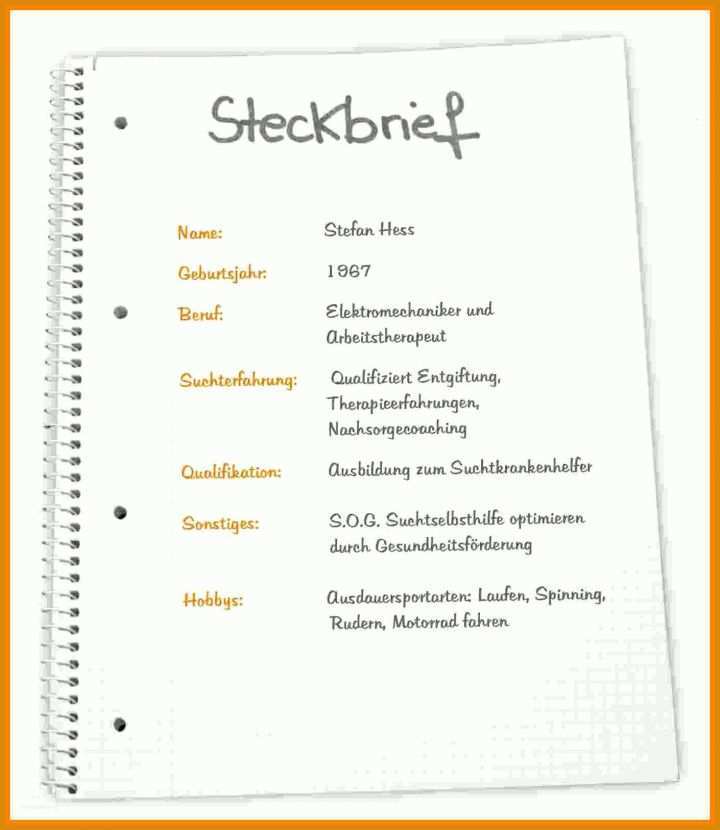 Schockieren Steckbrief Erzieherin Kindergarten Vorlage 1410x1626