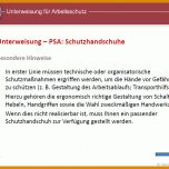 Hervorragend Unterweisung Persönliche Schutzausrüstung Vorlage 815x600