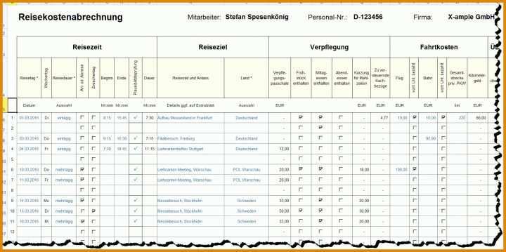Selten Vorlage Reisekostenabrechnung Pdf 1904x949