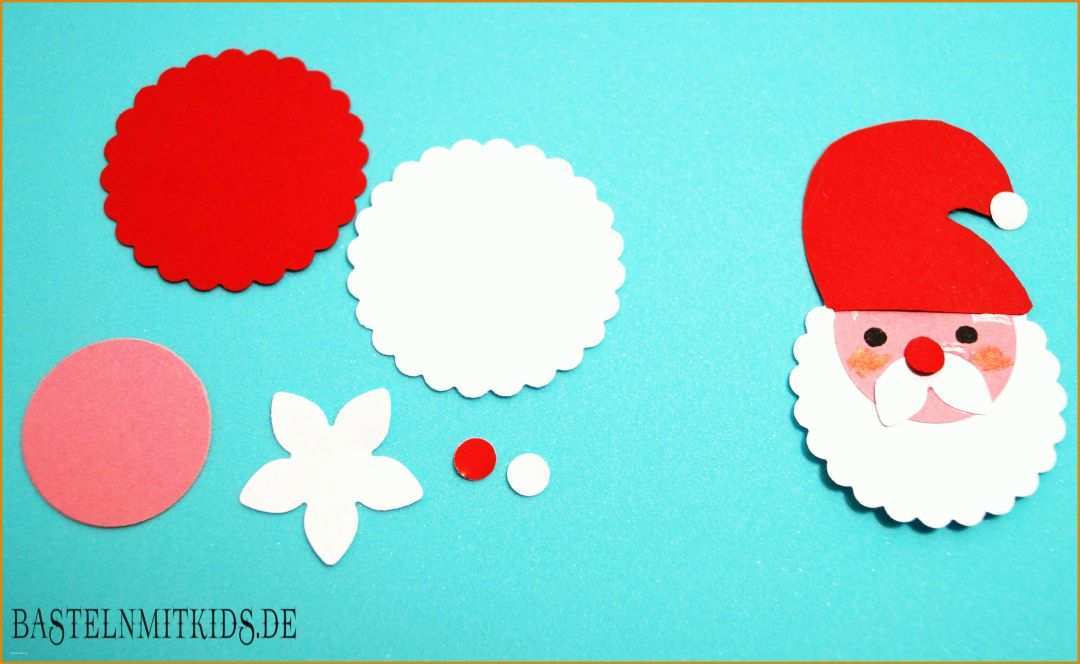 Atemberaubend Weihnachtsmann Basteln Vorlagen 4487x2760