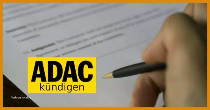 Schockierend Adac Kündigen Vorlage 762x400