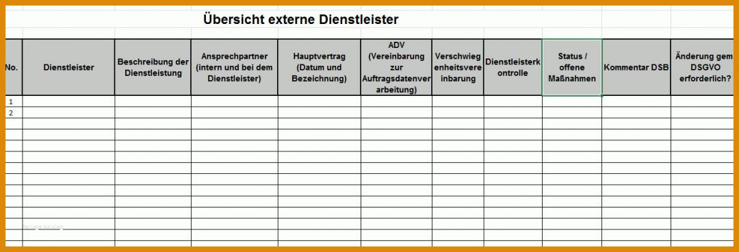 Hervorragen Datenschutzmanagementsystem Vorlage 1328x452