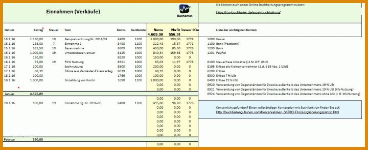 Unglaublich Einfache Buchführung Excel Vorlage 1202x493