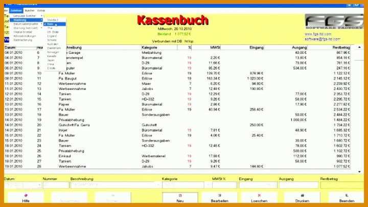 Kreativ Excel Vorlage Buchhaltung Kostenlos 912x513