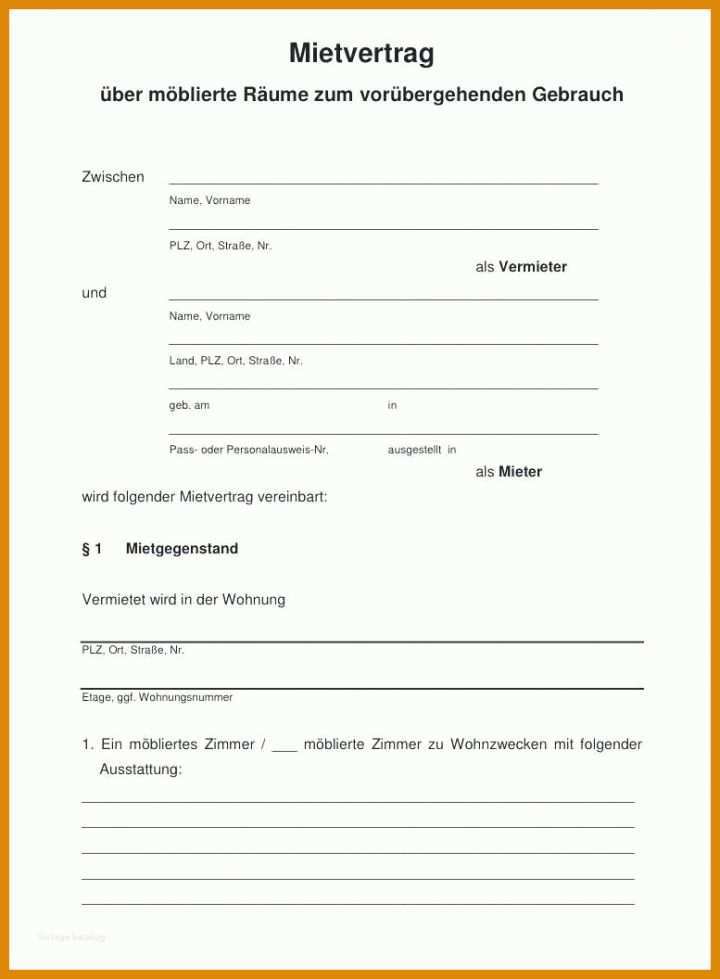 Neue Version Hausordnung Vorlage Word 777x1056