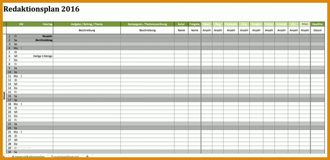 Außergewöhnlich Kommunikationsplan Vorlage Excel 1200x583