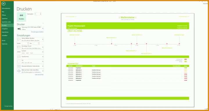 Bemerkenswert Meilensteinplan Vorlage Excel 1920x1024