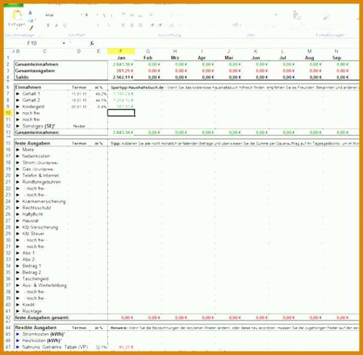 Perfekt Nebenkostenabrechnung Vorlage Kostenlos 972x950