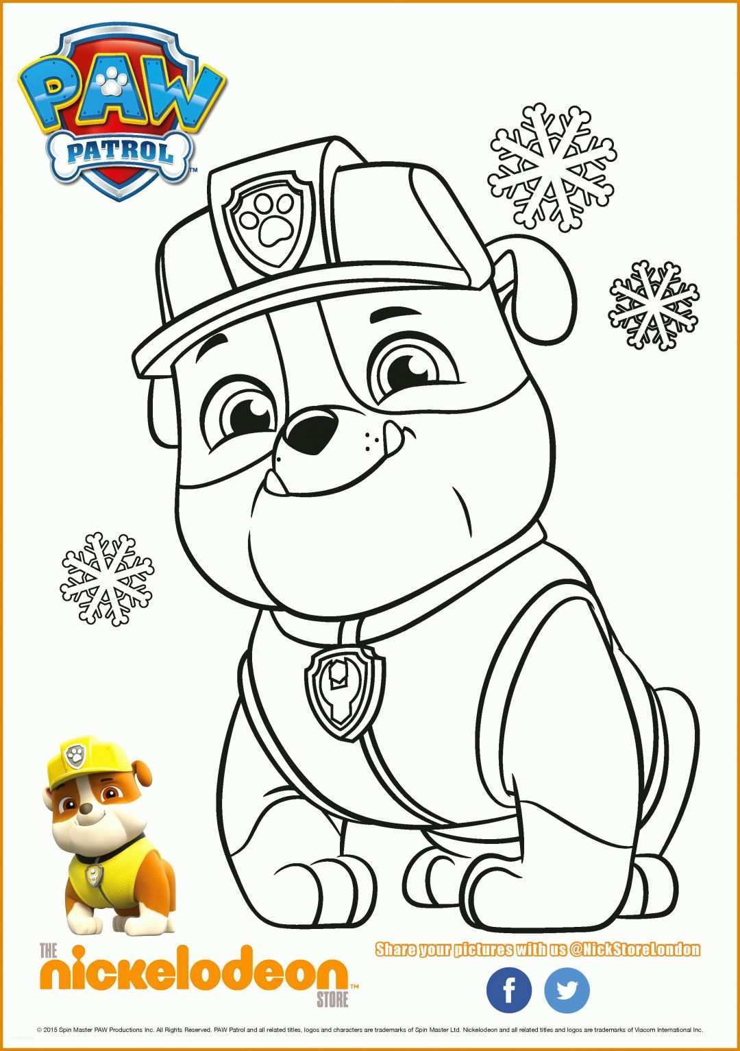 Allerbeste Paw Patrol Vorlage 2489x3532