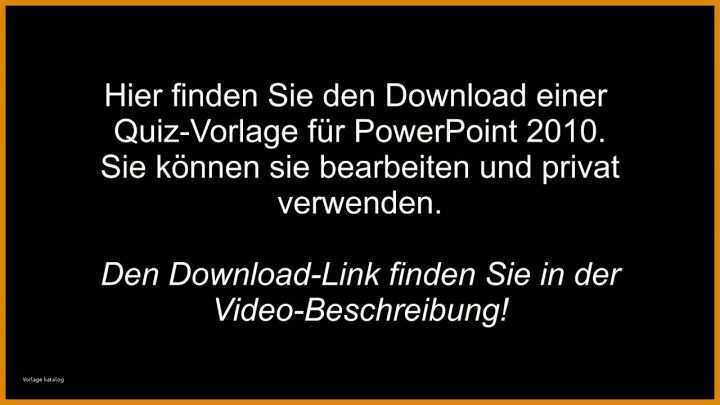 Außergewöhnlich Powerpoint Quiz Vorlage 1280x720