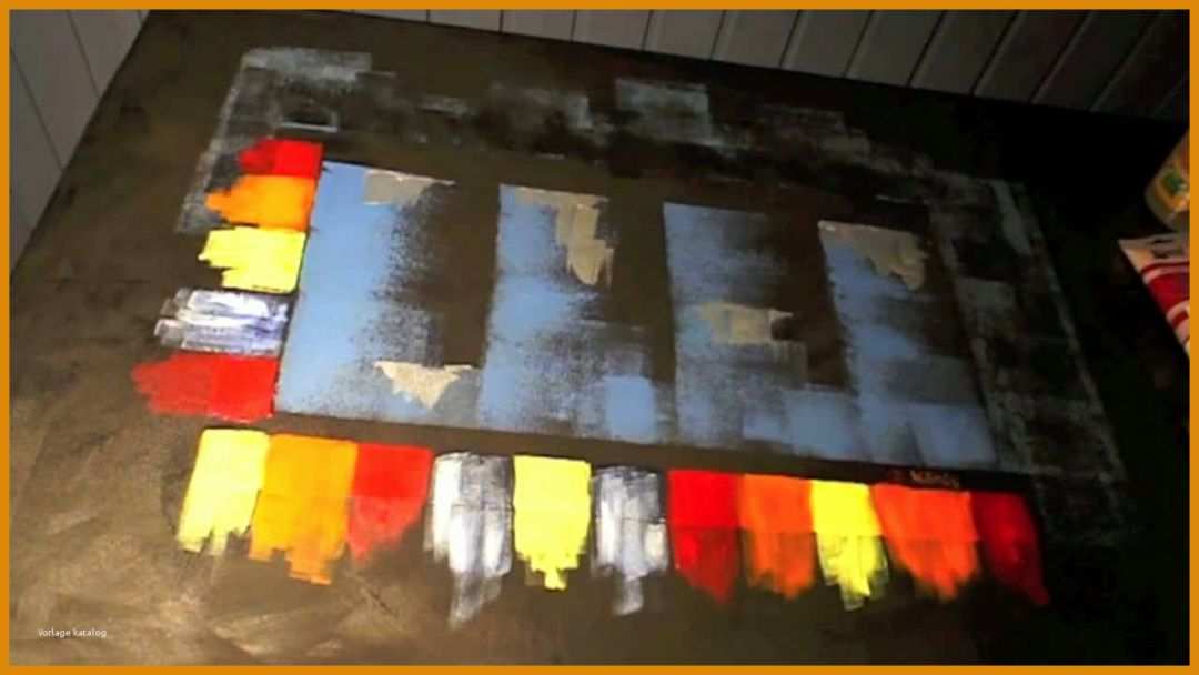 Original Abstrakte Acrylmalerei Vorlagen 1280x720