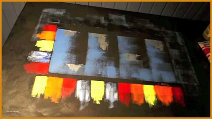 Phänomenal Abstrakte Acrylmalerei Vorlagen 1280x720