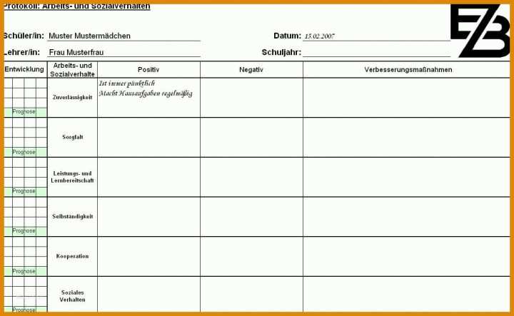 Selten Arbeitsprotokoll Vorlage 1241x764