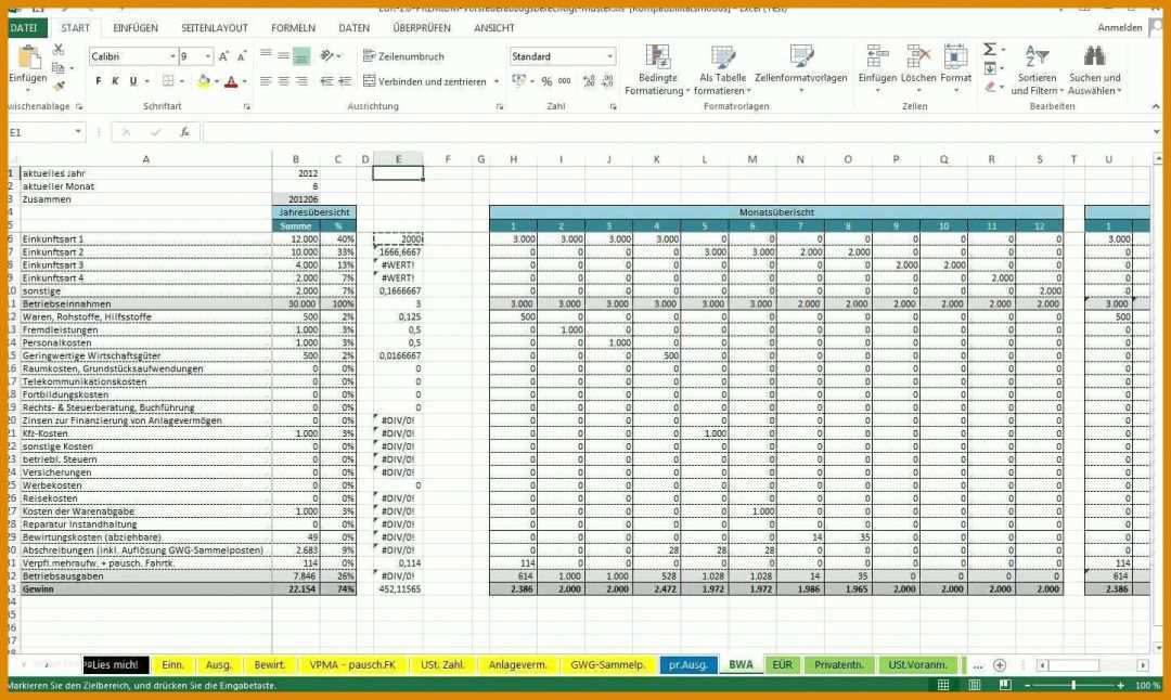 Wunderschönen Carnet ata Excel Vorlage 1444x864