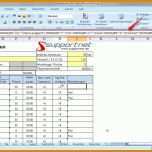 Rühren Stundenabrechnung Excel Vorlage 1260x725