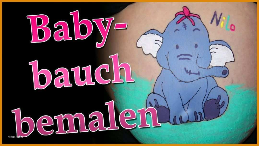 Unglaublich Babybauch Bemalen Vorlagen 1280x720