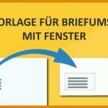 Großartig Brief Mit Fenster Vorlage 753x430