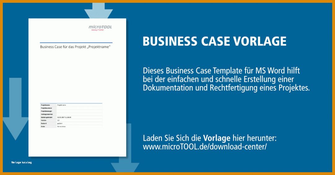 Schockierend Business Case Vorlage 1200x628