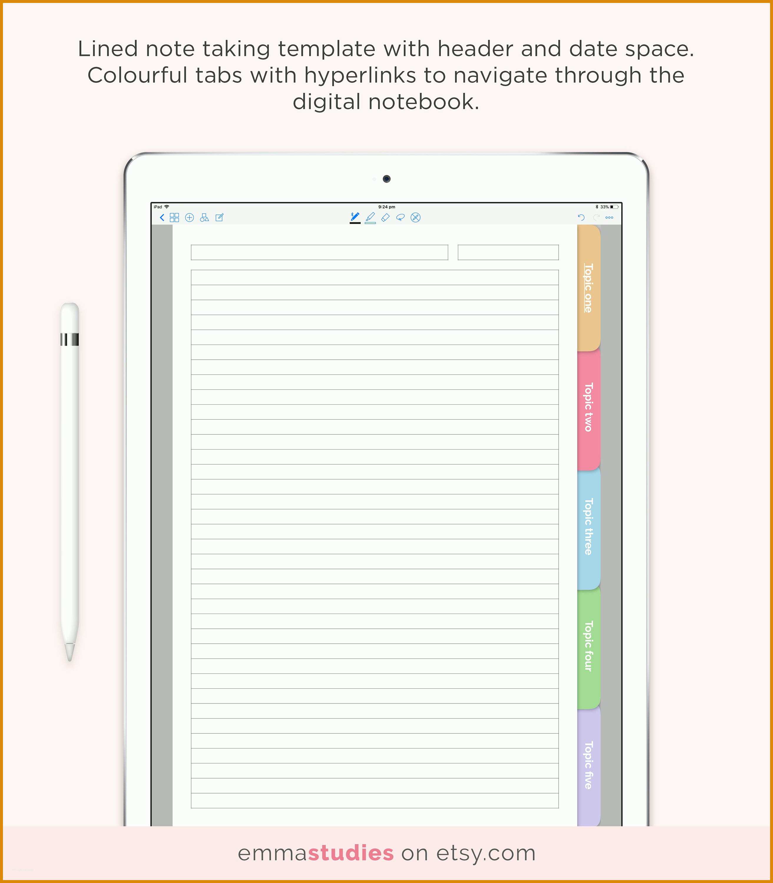 Staffelung Goodnotes 5 Subject Student Notebook Template 794985 Muster Vorlagen Kostenlos