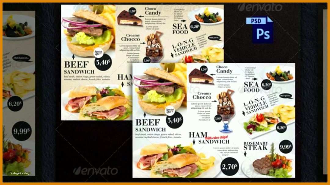 Wunderbar Imbiss Flyer Vorlage 1280x720
