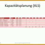 Außergewöhnlich Kapazitätsplanung Excel Vorlage Freeware 800x600