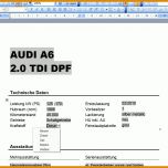 Perfekt Kfz Verkauf Rechnung Vorlage 1033x871