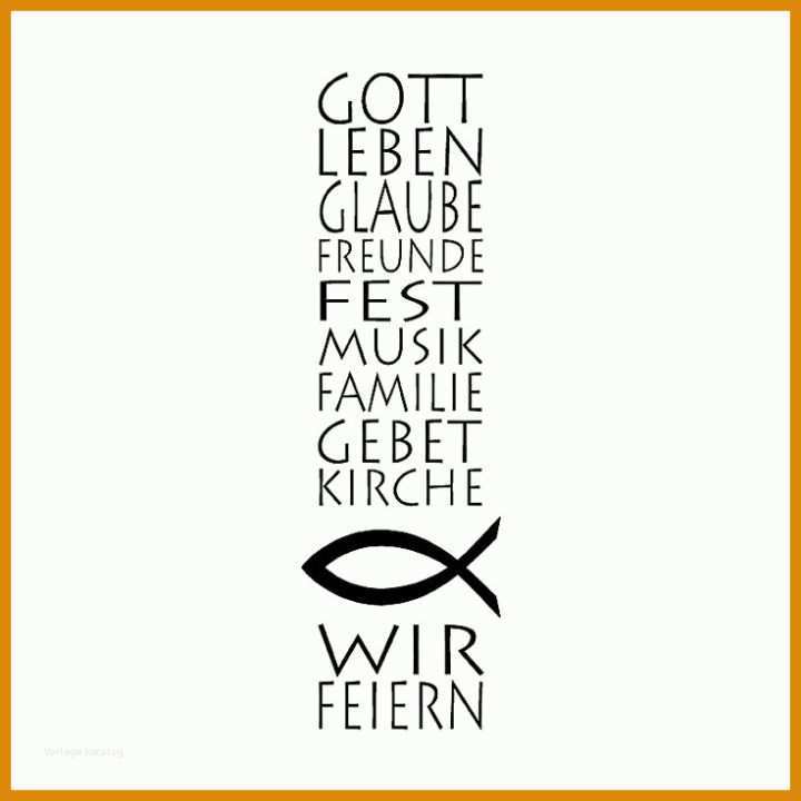 Kreativ Kommunion Menü Vorlagen 736x736