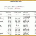 Exklusiv Nebenkostenabrechnung Vorlage Pdf 850x591