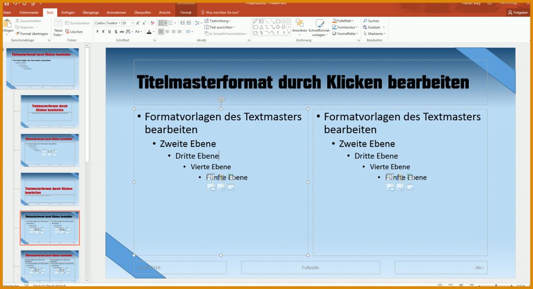 Original Powerpoint Master Vorlagen 1909x1035