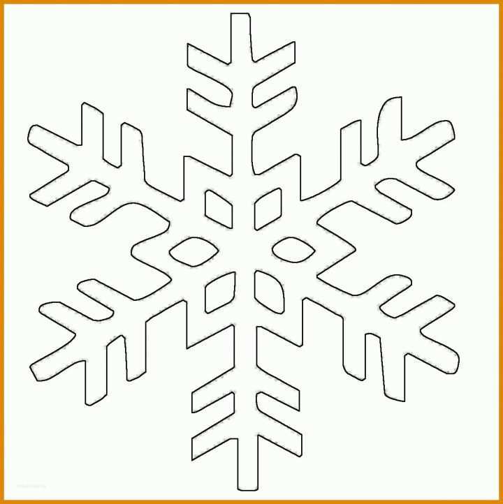 Rühren Vorlage Schneeflocke 1251x1255