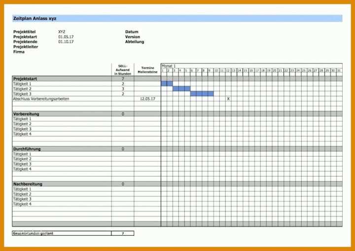 Atemberaubend Zeitplan Vorlage 859x608