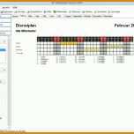 Modisch Dienstplan Blanko Vorlage 1000x746