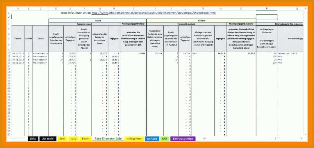 Hervorragend Doppelte Buchhaltung Excel Vorlage Kostenlos 1424x674