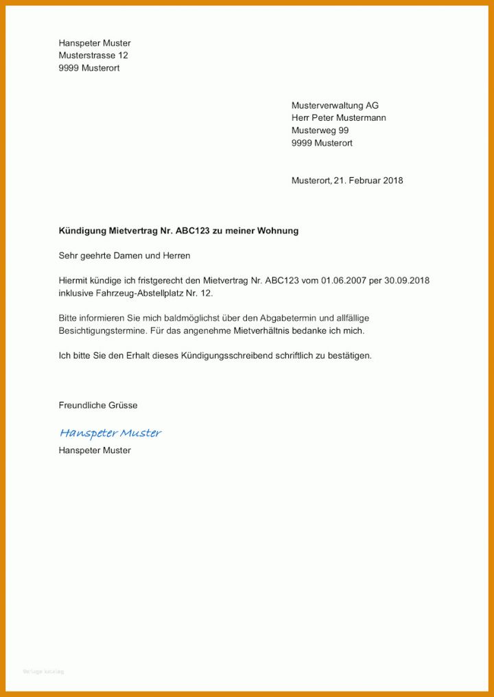 11 Hervorragen Job K ndigen Vorlage Im Jahr 2019 Muster Vorlagen 