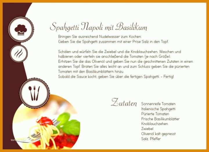 Fantastisch Kochbuch Selbst Gestalten Vorlage Kostenlos 790x574