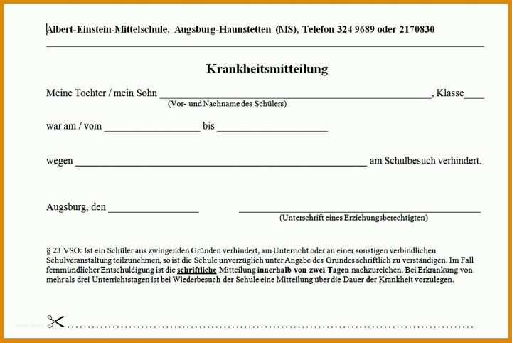 Wunderschönen Krankmeldung Fälschen Vorlage 1336x895