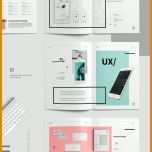 Schockieren Portfolio Vorlage Indesign 736x1263
