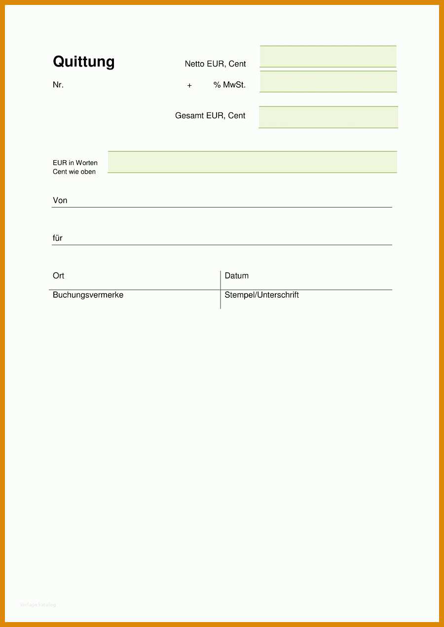 Wunderschönen Quittungsblock Vorlage 900x1272